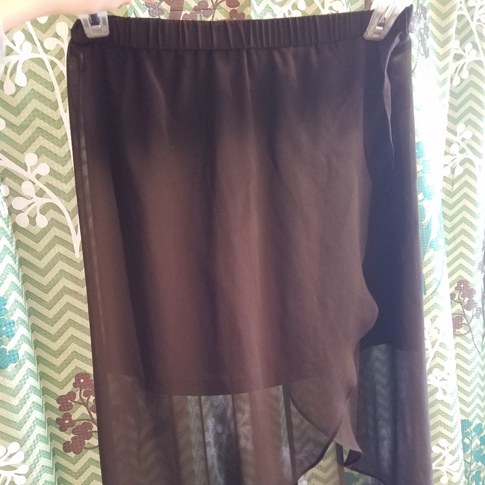 Sheer Layered Skirt